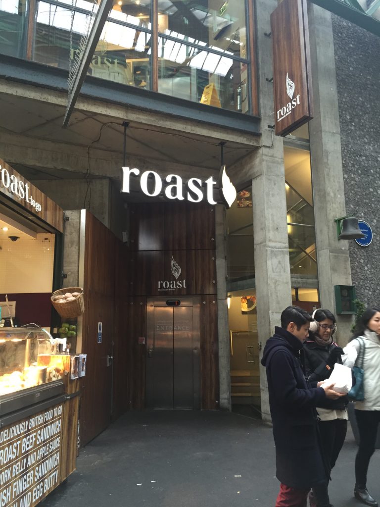 バラマーケットのroastでローストビーフ ロンドンに住むことになりまして。
